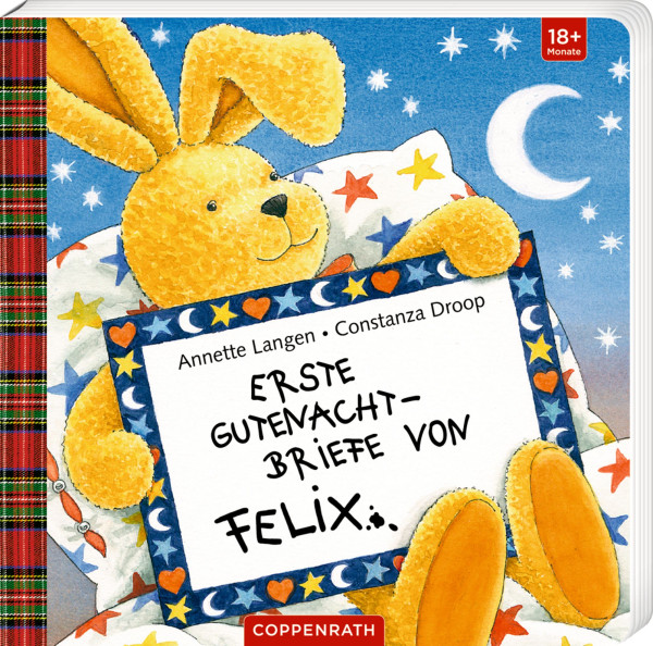 Coppenrath | Erste Gutenacht-Briefe von Felix (Pappbilderbuch)