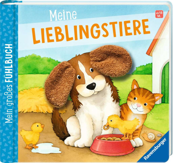 Ravensburger | Mein großes Fühlbuch: Meine Lieblingstiere | 42023