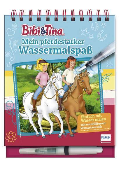 Ullmann Medien | Bibi & Tina – Mein pferdestarker Wassermalspaß (Magic Water Colouring) | 