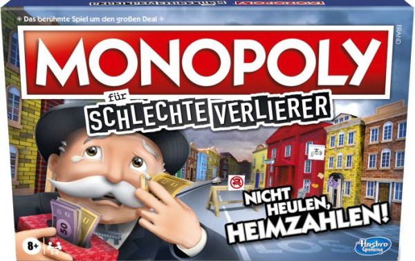 Hasbro | Monopoly für schlechte Verlierer | E9972100
