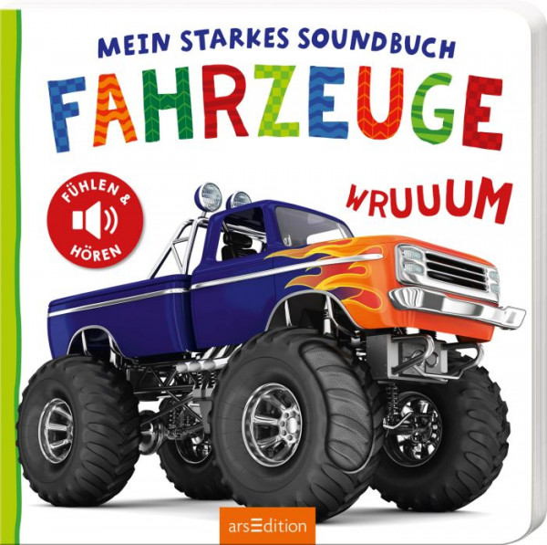 Ars Edition | Mein starkes Soundbuch - Fahrzeuge (Soun | 133658