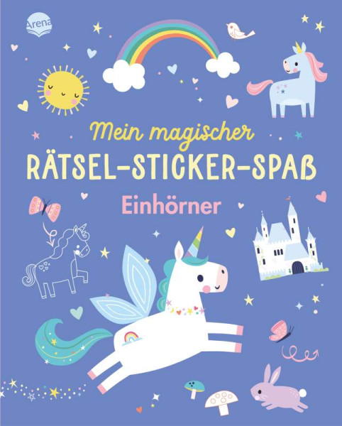 Arena | Mein magischer Rätsel-Sticker-Spaß. Einhörner | 