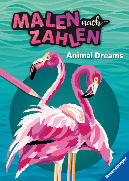 Ravensburger Verlag GmbH | Ravensburger Malen nach Zahlen Animal Dreams - 64 Seiten - 24 Farben - Malbuch mit nummerierten Ausmalfeldern für fortgeschrittene Fans der Reihe | 
