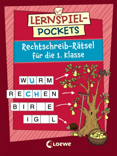 Loewe | Lernspiel-Pockets - Rechtschreib-Rätsel für die 1. Klasse