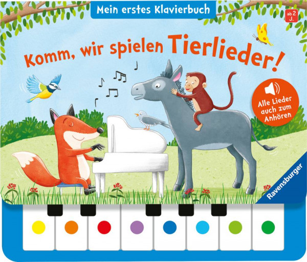 Ravensburger Verlag GmbH | Komm, wir spielen Tierlieder! Mein erstes Klavierbuch
