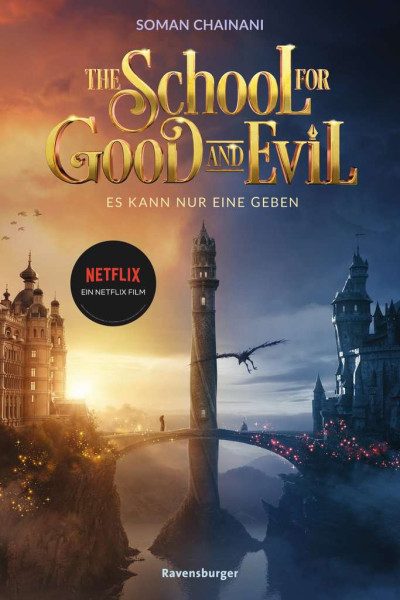 Ravensburger | The School for Good and Evil, Band 1: Es kann nur eine geben. Filmausgabe zur Netflix-Verfilmung | 58630