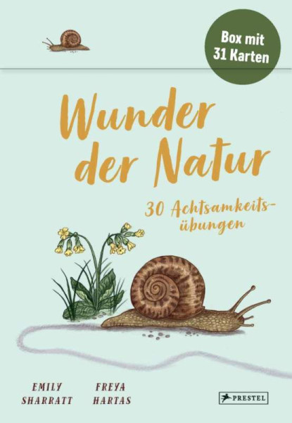 Prestel | Wunder der Natur - 30 Achtsamkeitsübungen | Sharratt, Emily; Hartas, Freya