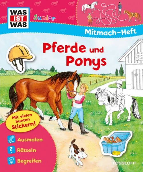 Tessloff Verlag | Mitmach-Heft Pferde und Ponys
