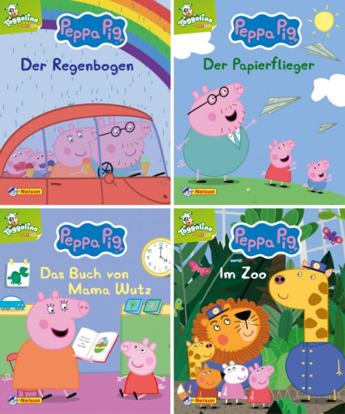 Nelson | Nelson Mini-Bücher: Peppa 9-12