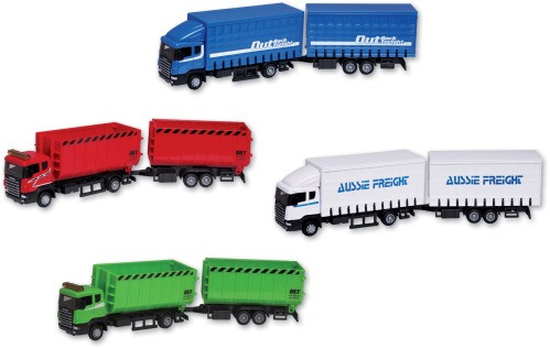 Vedes | SZ D/C LKW mit Hänger 3-f. sortiert | 0031260655