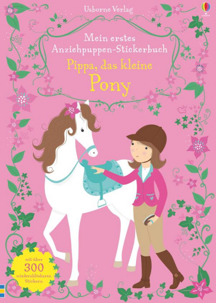 Usborne | Mein erstes Anziehpuppen-Stickerbuch: Pippa, das kleine Pony