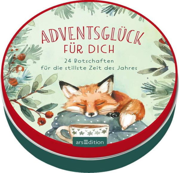 arsEdition | Adventskalender in der Dose. Adventsglück für dich | 