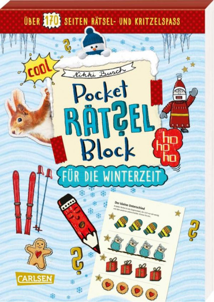 Carlsen | Pocket-Rätsel-Block: für die Winterzeit