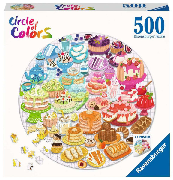 Ravensburger | Circle of Colors - Desserts & Pastries | 500 Teile