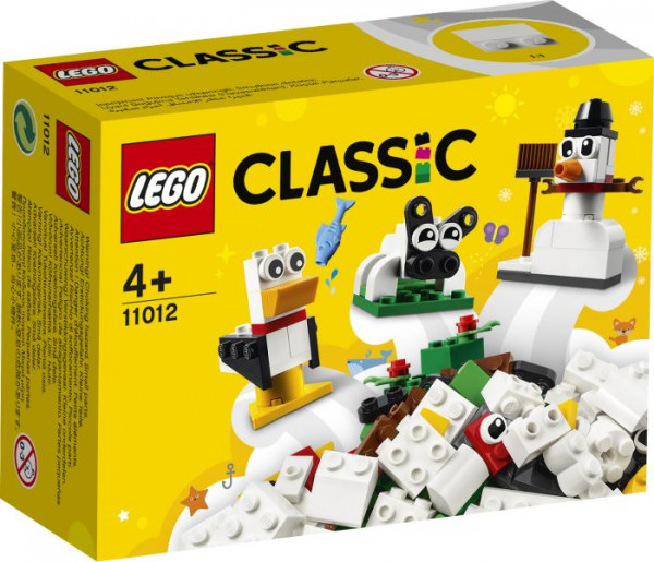 Lego | Classic Kreativ-Bauset m. weißen Steinen | 11012