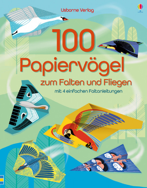 dtv | 100 Papiervögel zum Falten und Fliegen | 790544