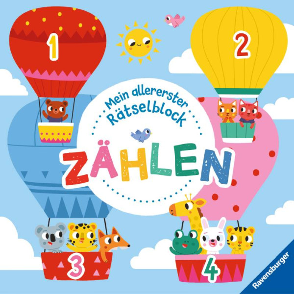 Ravensburger Verlag GmbH | Ravensburger Mein allererster Rätselblock - Zählen - Rätselblock für Kinder ab 3 Jahren | Savery, Annabel