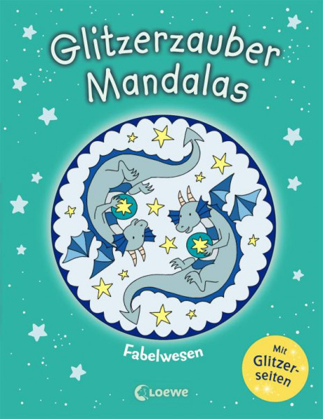 Loewe | Glitzerzauber-Mandalas - Fabelwesen
