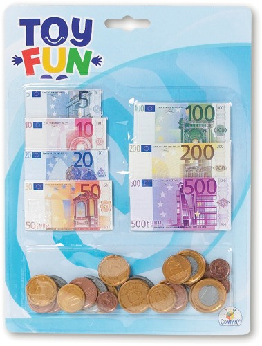 TTC | Toy Fun Eurocash Scheine und Münzen | 45910000