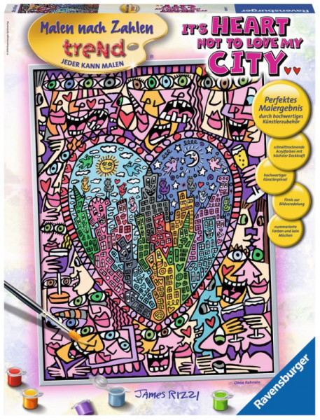 Ravensburger | MnZ. Heart not to love my city | 288847