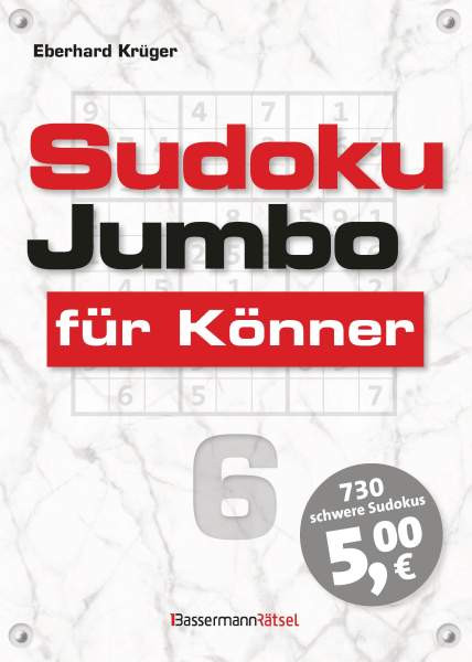 Sudoku Jumbo für Könner 6
