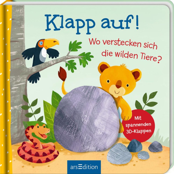 arsEdition | Klapp auf! Wo verstecken sich die wilden Tiere? | Anker, Nicola