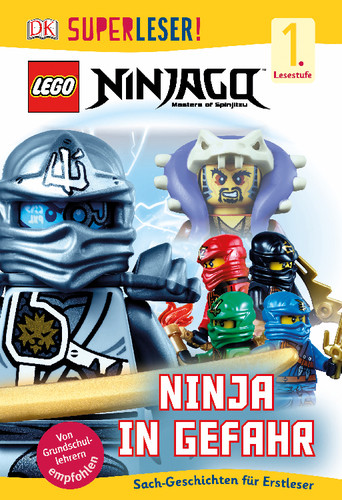 Dorling Kindersley | SUPERLESER! LEGO NINJAGO. Ninja in Gefah | 467/03058
