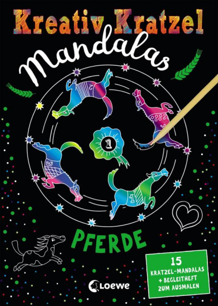 Loewe | Kreativ-Kratzel Mandalas - Pferde