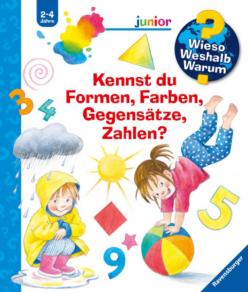Ravensburger Verlag GmbH | Wieso? Weshalb? Warum? Sonderband junior: Kennst du Formen, Farben, Gegensätze, Zahlen? | Rübel, Doris