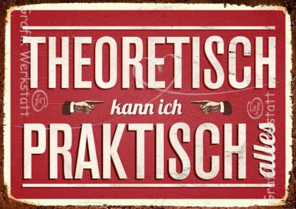 Grafik Werkstatt | Postkarte | VintageArt | Theoretisch