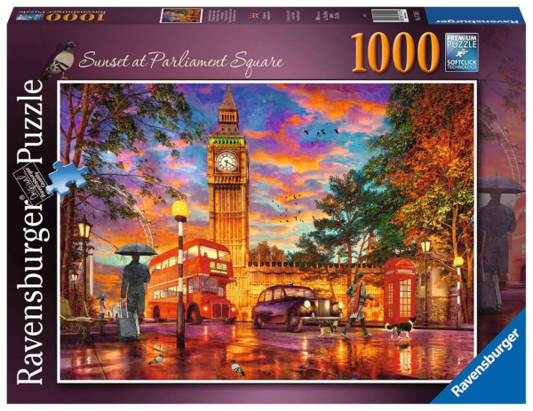 Ravensburger | Sunset at Parliament Squ. 1000p | 17141