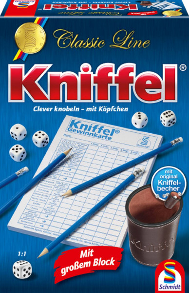 Schmidt Spiele | Classic Line Kniffel | 49203