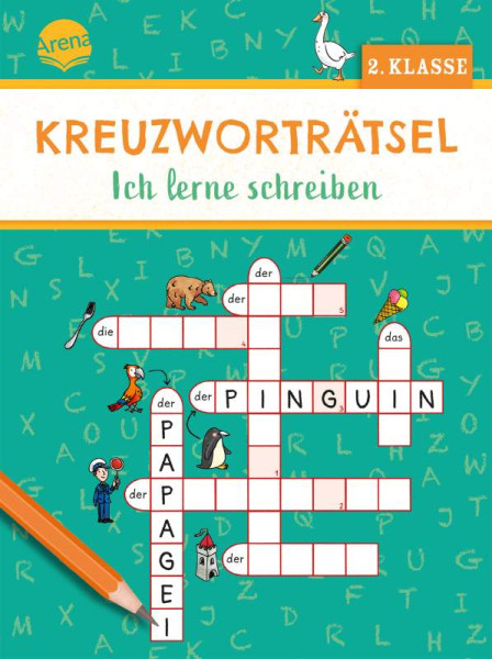 Arena | Kreuzworträtsel. Ich lerne schreiben (2. Klasse) | Seeberg, Helen