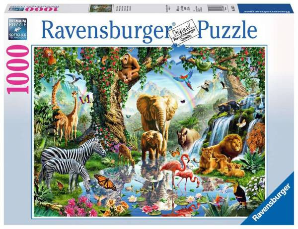 Ravensburger Puzzle | Abenteuer im Dschungel | 1000 Teile