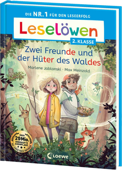 Loewe | Leselöwen 2. Klasse - Zwei Freunde und der Hüter des Waldes | Jablonski, Marlene