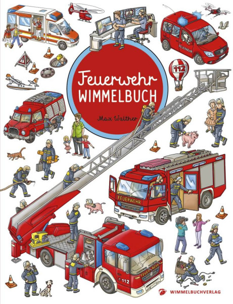adrian & wimmelbuchverlag | Feuerwehr Wimmelbuch Pocket | 
