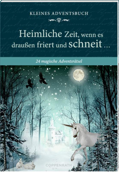 Coppenrath | Adventskalenderbuch mit Türchen – Heimliche Zeit, wenn es draußen friert und schneit ... | Heine, Stefan