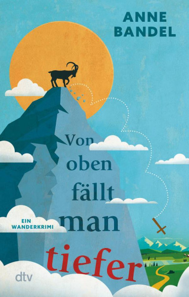dtv Verlagsgesellschaft | Von oben fällt man tiefer | Bandel, Anne