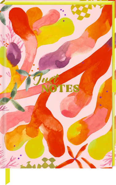 Coppenrath | Notizbuch DIN A5 – Just Notes (CORAL) | 