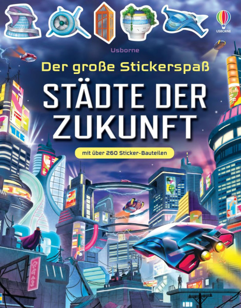 Usborne | Der große Stickerspaß: Städte der Zukunft | Smith, Sam