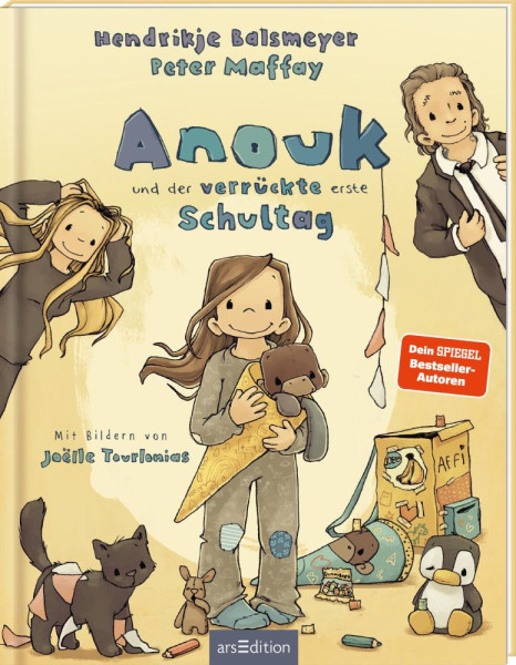 arsEdition | Anouk und der verrückte erste Schultag | Balsmeyer, Hendrikje; Maffay, Peter