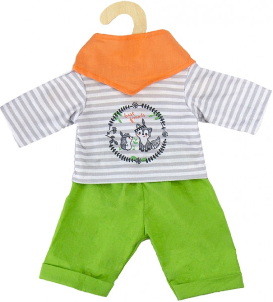 Heless | Pu-Outfit Foxy, 3-teilig, Gr. 35-45cm | 2915