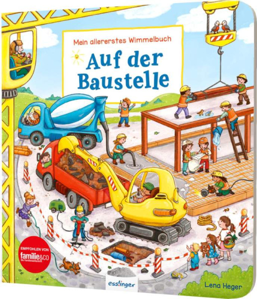 Esslinger in der Thienemann-Esslinger Verlag GmbH | Mein allererstes Wimmelbuch: Auf der Baustelle | Schumann, Sibylle