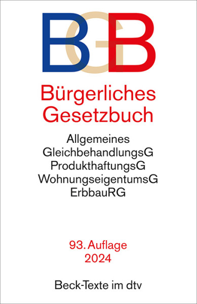 dtv Verlagsgesellschaft | Bürgerliches Gesetzbuch