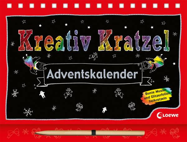 Loewe | Kreativ-Kratzel-Adventskalender