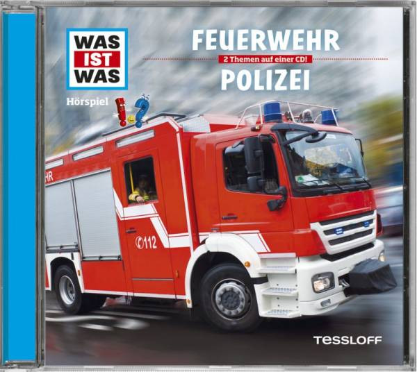 Tessloff Verlag Ragnar Tessloff GmbH & Co. KG | WAS IST WAS Hörspiel-CD: Feuerwehr/ Polizei