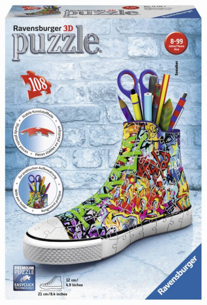 Ravensburger | 3D Puzzle | Sneaker Graffiti Style