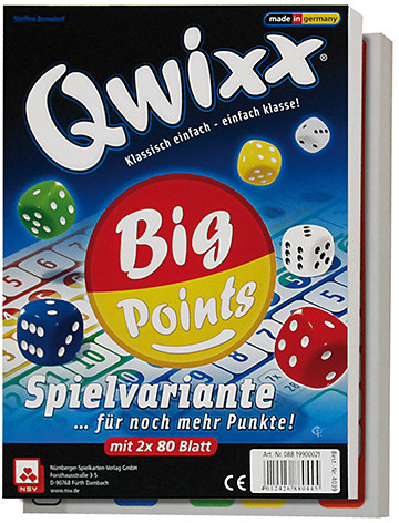 Nürnberger-Spielkarten-Verlag | Qwixx Big Points | 4039