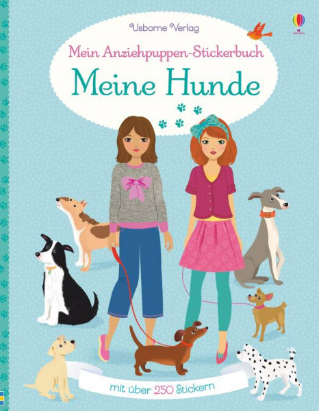 Usborne | Mein Anziehpuppen-Stickerbuch: Meine Hunde