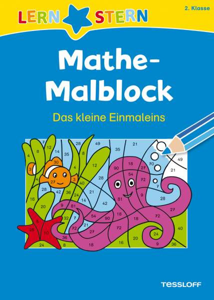 LERNSTERN. Mathe-Malblock. 2.